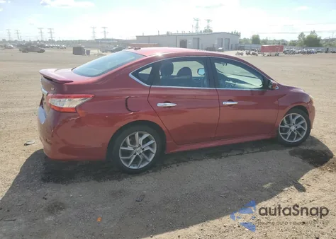 2014 Nissan Sentra S из США, поврежденный, VIN 3N1AB7AP4EY279049
